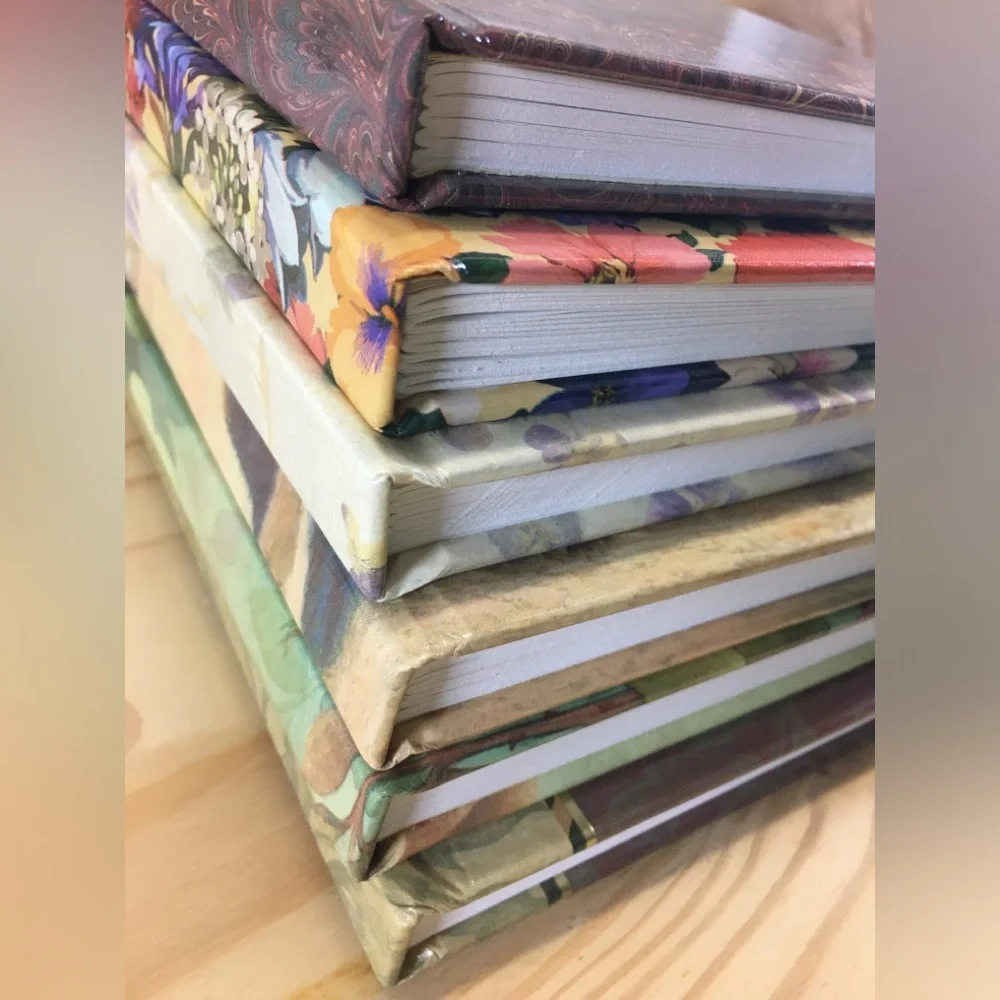 Set of 6 Assorted Hallmark Notebook Diaries Agendas  Planner Weekly Hardcover